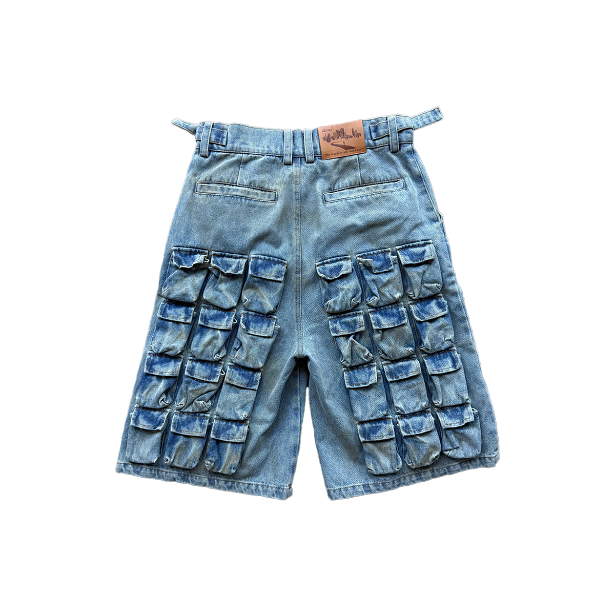 56 Pocket Denim Shorts (Sand Wash) – flâneur mondial