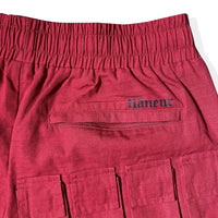 58 Pocket Shorts v2 (Deep Red) – flâneur mondial